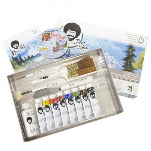 Bob Ross : Soft Flower Painting Set - Oil Sets - Oil Gifts - Gifts