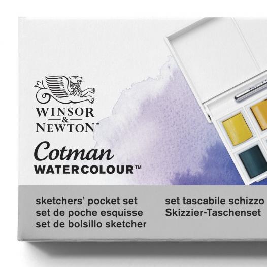 Winsor & Newton Cotman Watercolour Sketchers' Pocket Set (13pc)