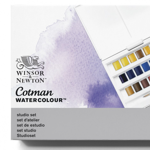 Winsor & Newton Cotman Watercolour Studio Set (46pc)