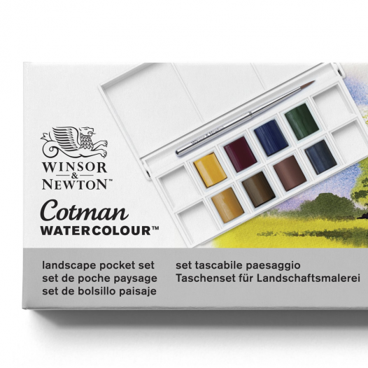 Winsor and Newton Cotman Watercolor 6pc Introductory Set