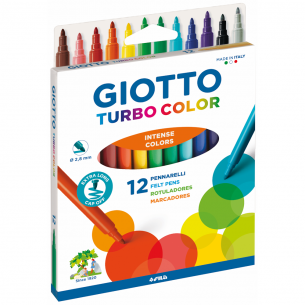 Giotto Turbo Color Colouring Felt pens Set of 96