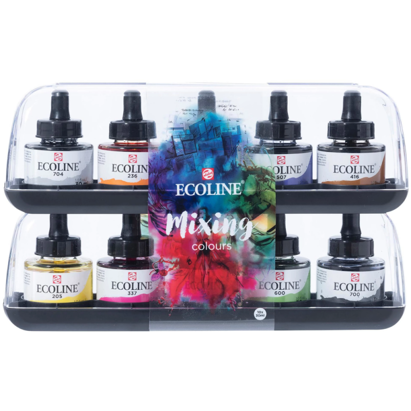 Ecoline Liquid Watercolour Mixing Set (10 x 30ml)