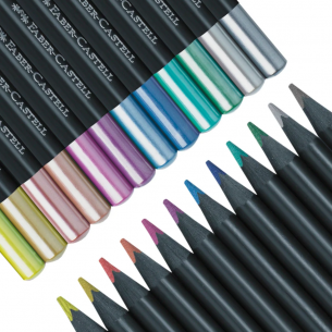 Black Edition Colour Pencil Metallic Set (12pc)