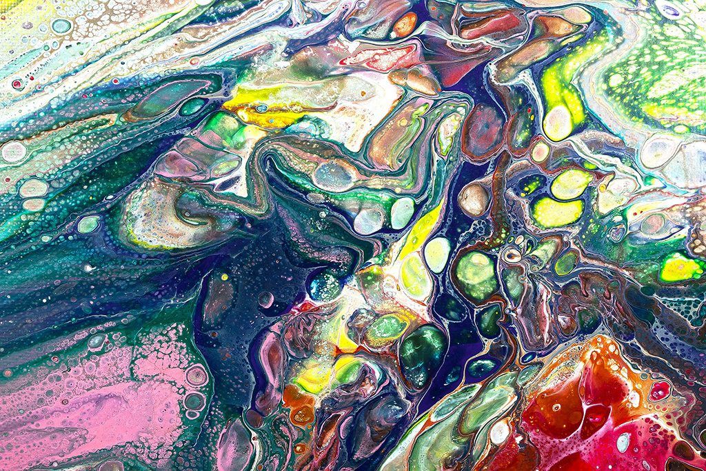 Abstract Acrylic Painting Techniques I Nova Color